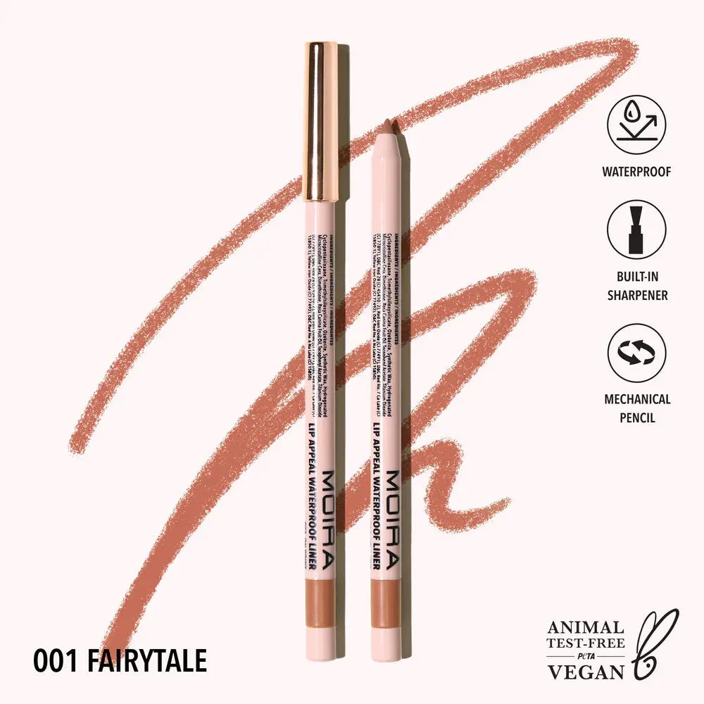 MOIRA Lip Appeal Waterproof Liner NAZ Beauty Shop Panama