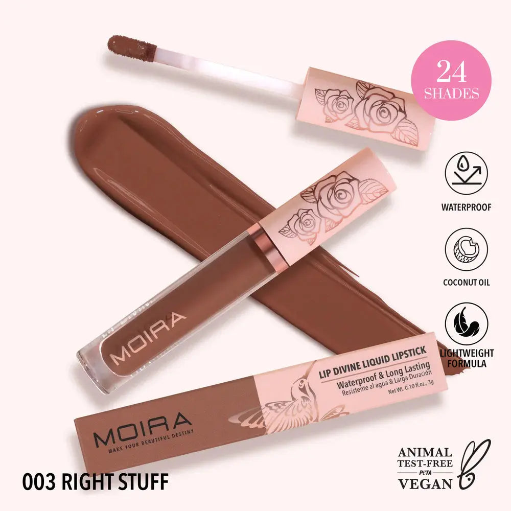 MOIRA Lip Divine Liquid Lipstick NAZ Beauty Shop Panama
