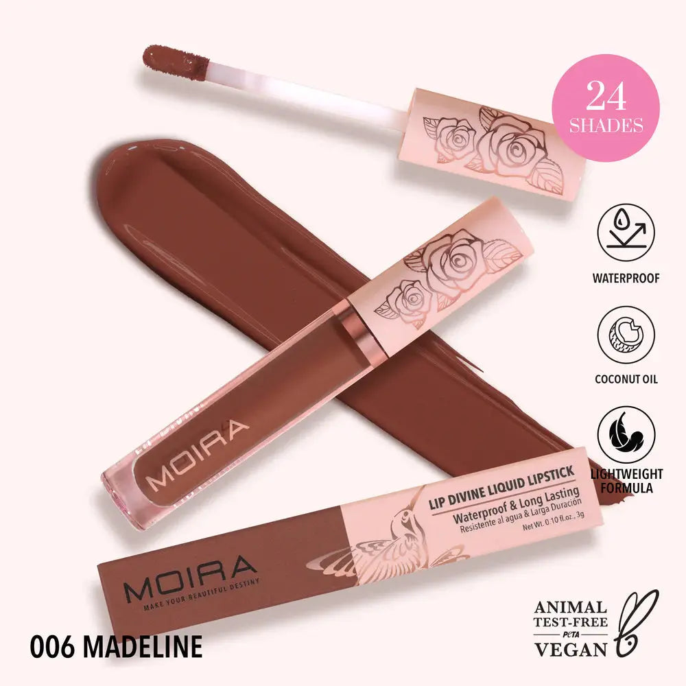 MOIRA Lip Divine Liquid Lipstick NAZ Beauty Shop Panama