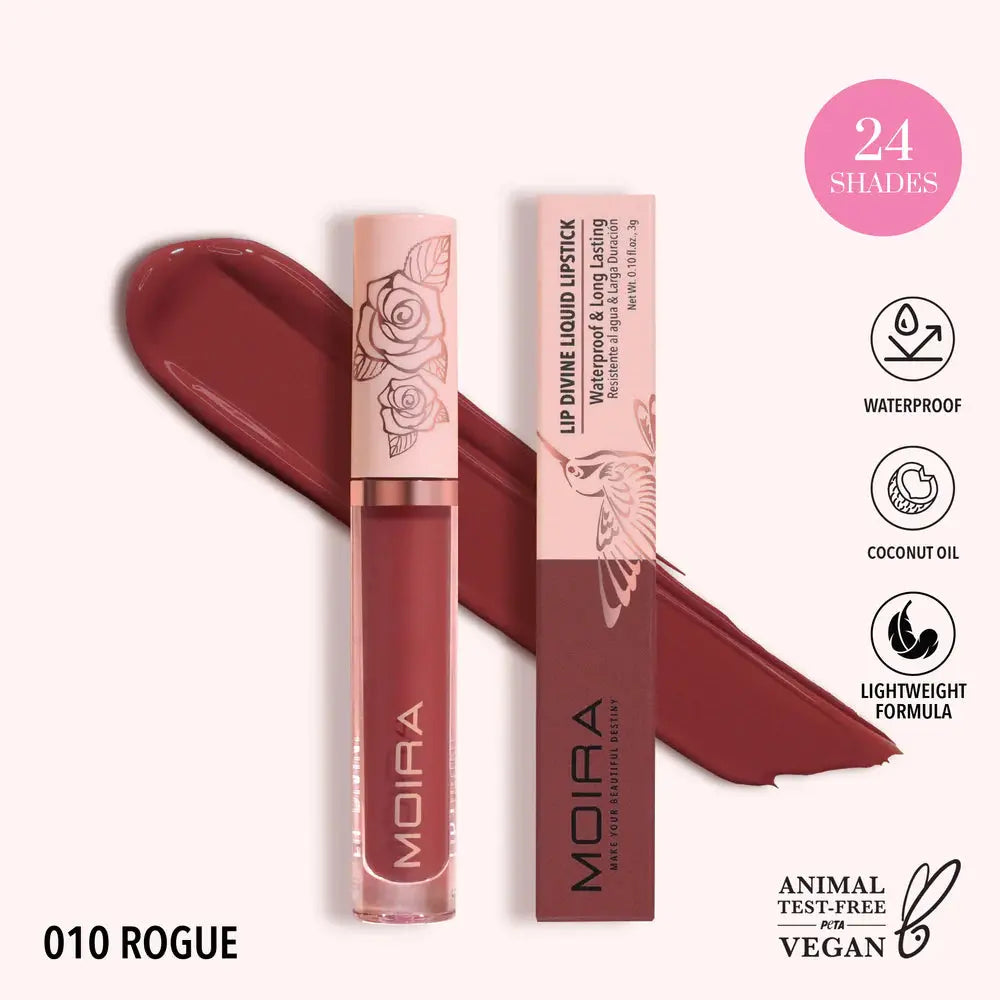 MOIRA Lip Divine Liquid Lipstick NAZ Beauty Shop Panama