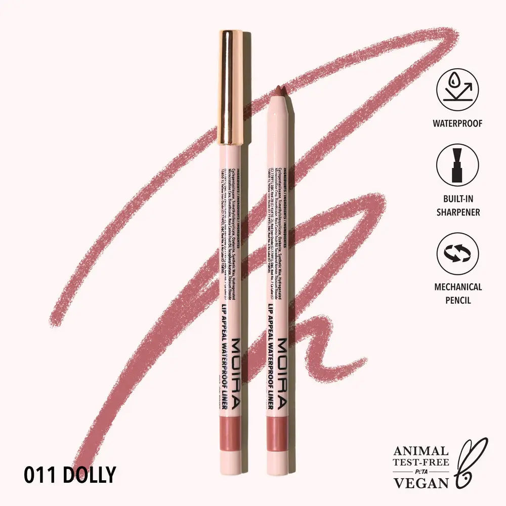 MOIRA Lip Appeal Waterproof Liner NAZ Beauty Shop Panama