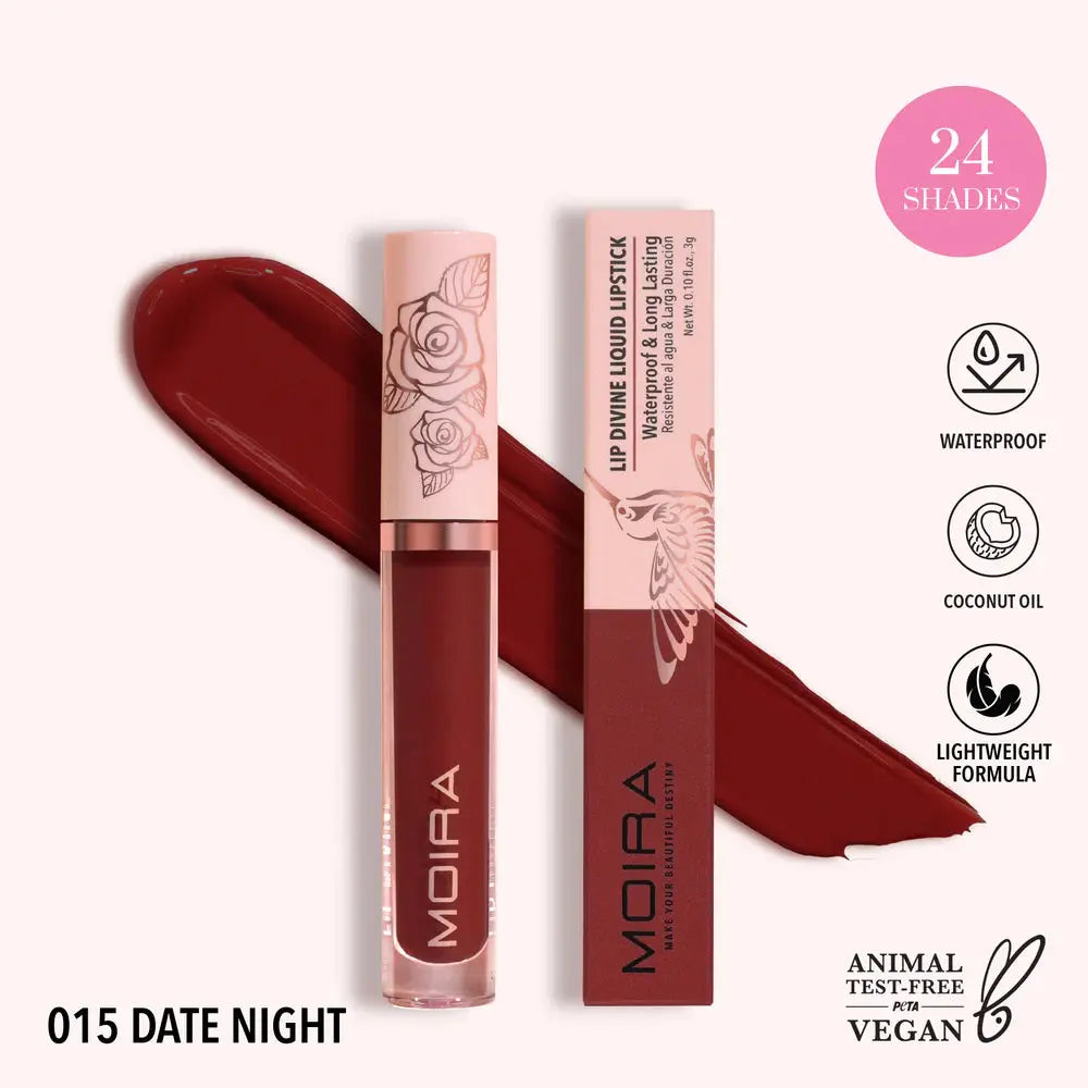 MOIRA Lip Divine Liquid Lipstick NAZ Beauty Shop Panama