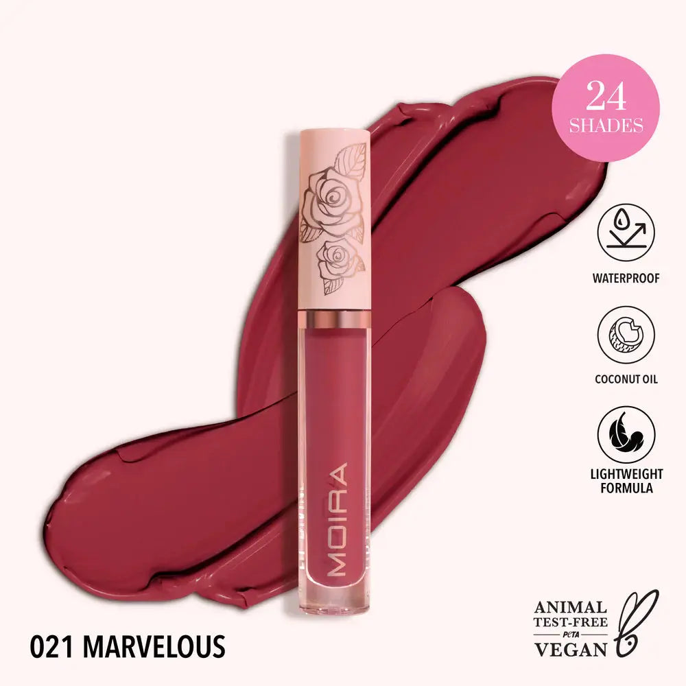 MOIRA Lip Divine Liquid Lipstick NAZ Beauty Shop Panama