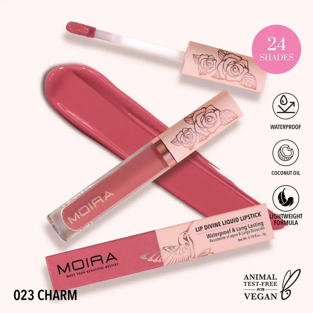 MOIRA Lip Divine Liquid Lipstick NAZ Beauty Shop Panama