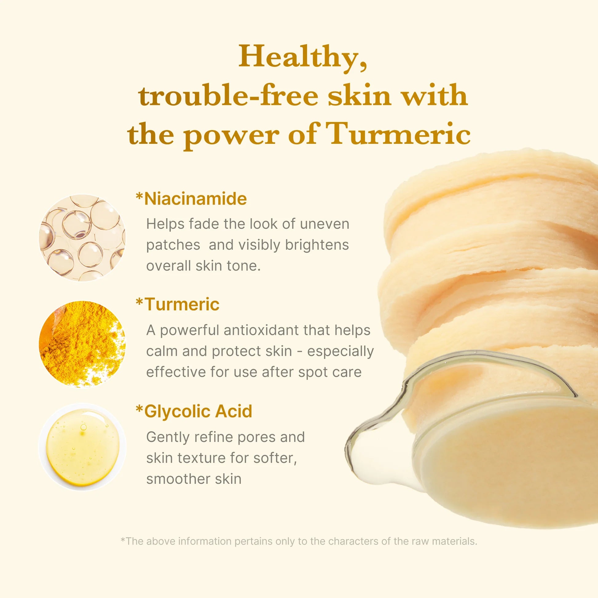 MEDICUBE Kojic Acid Turmeric Pad Tónico Exfoliante Manchas K-Beauty en Panamá — NAZ Beauty Shop