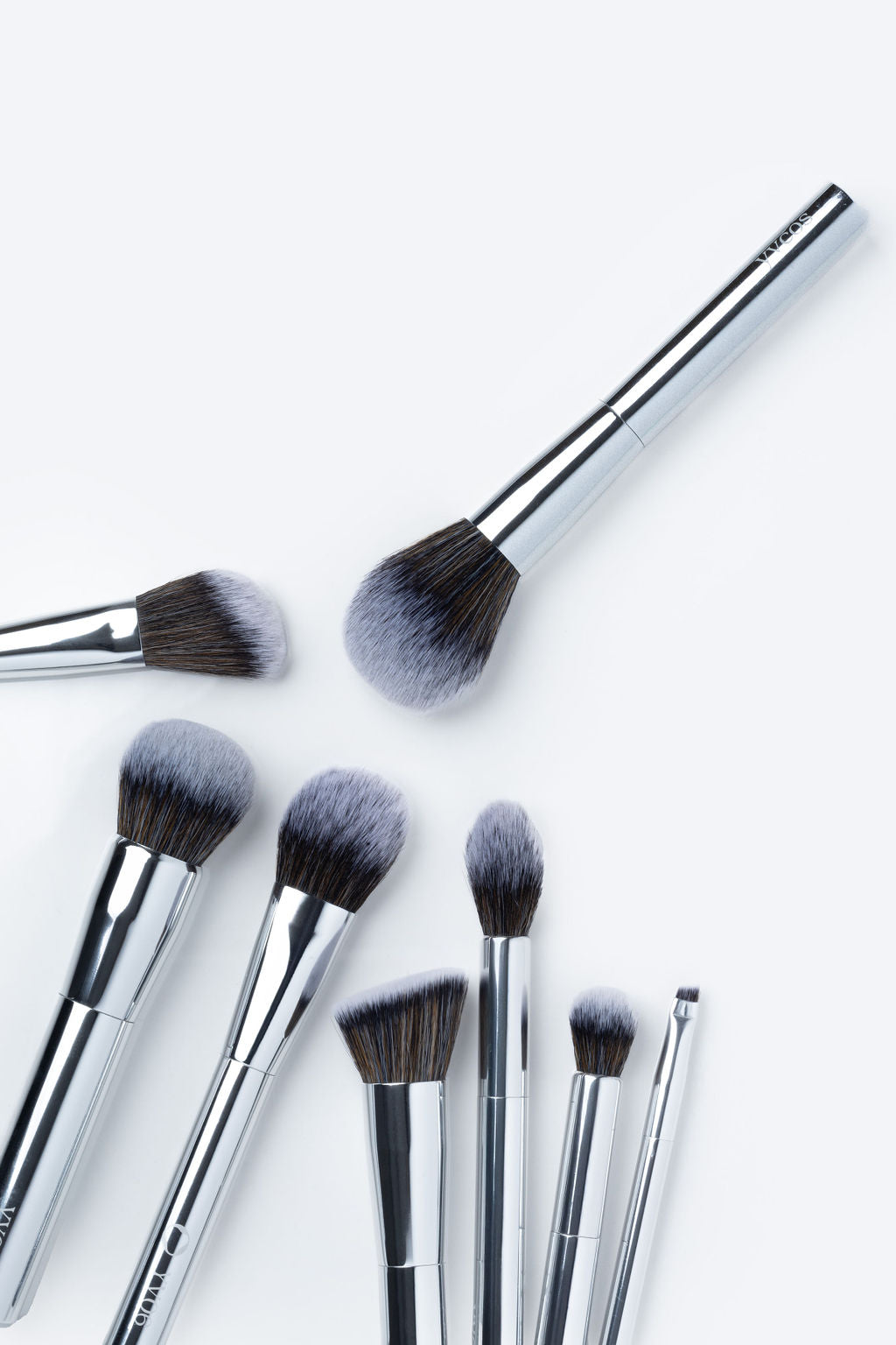 YVCOS Full Brush Set brochas detalle fibras suaves aplicación maquillaje comprar en NAZ Beauty Shop Panama