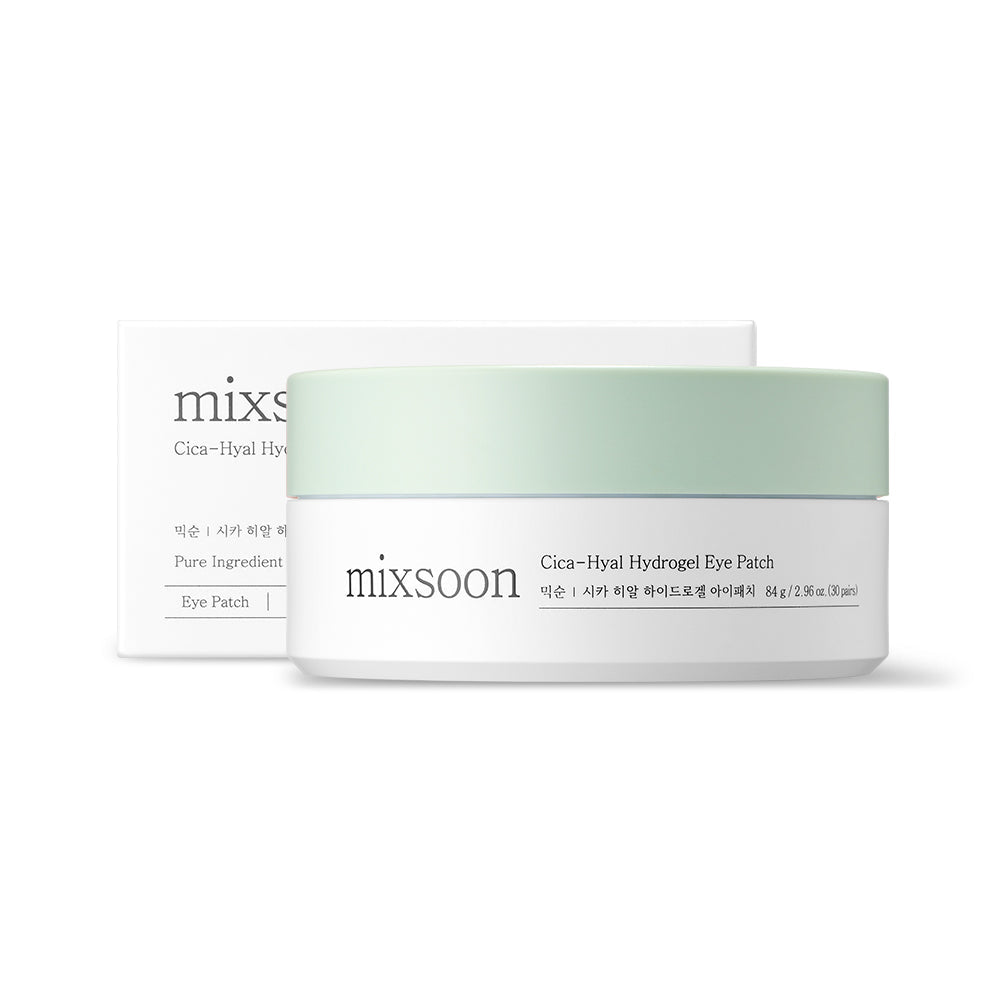MIXSOON Cica-Hyal Hydrogel Eye Patch – Parches de Ojos con Centella e Hialurónico | K-Beauty Skincare