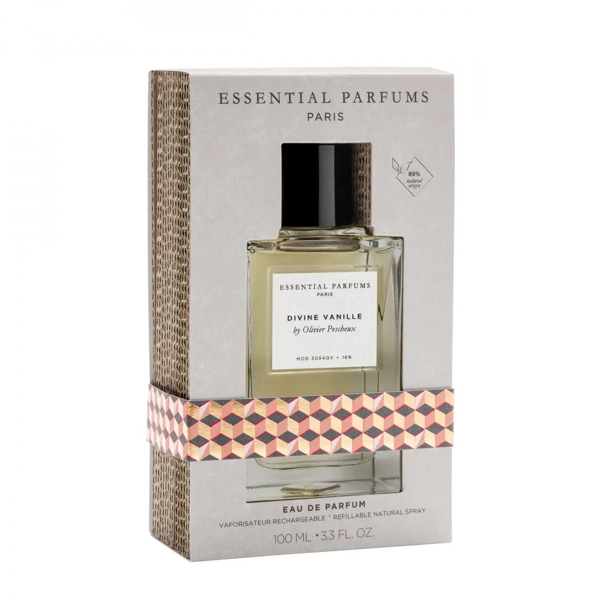 ESSENTIAL PARFUMS Divine Vanille Rechargeable EDP NAZ Beauty Shop Panama