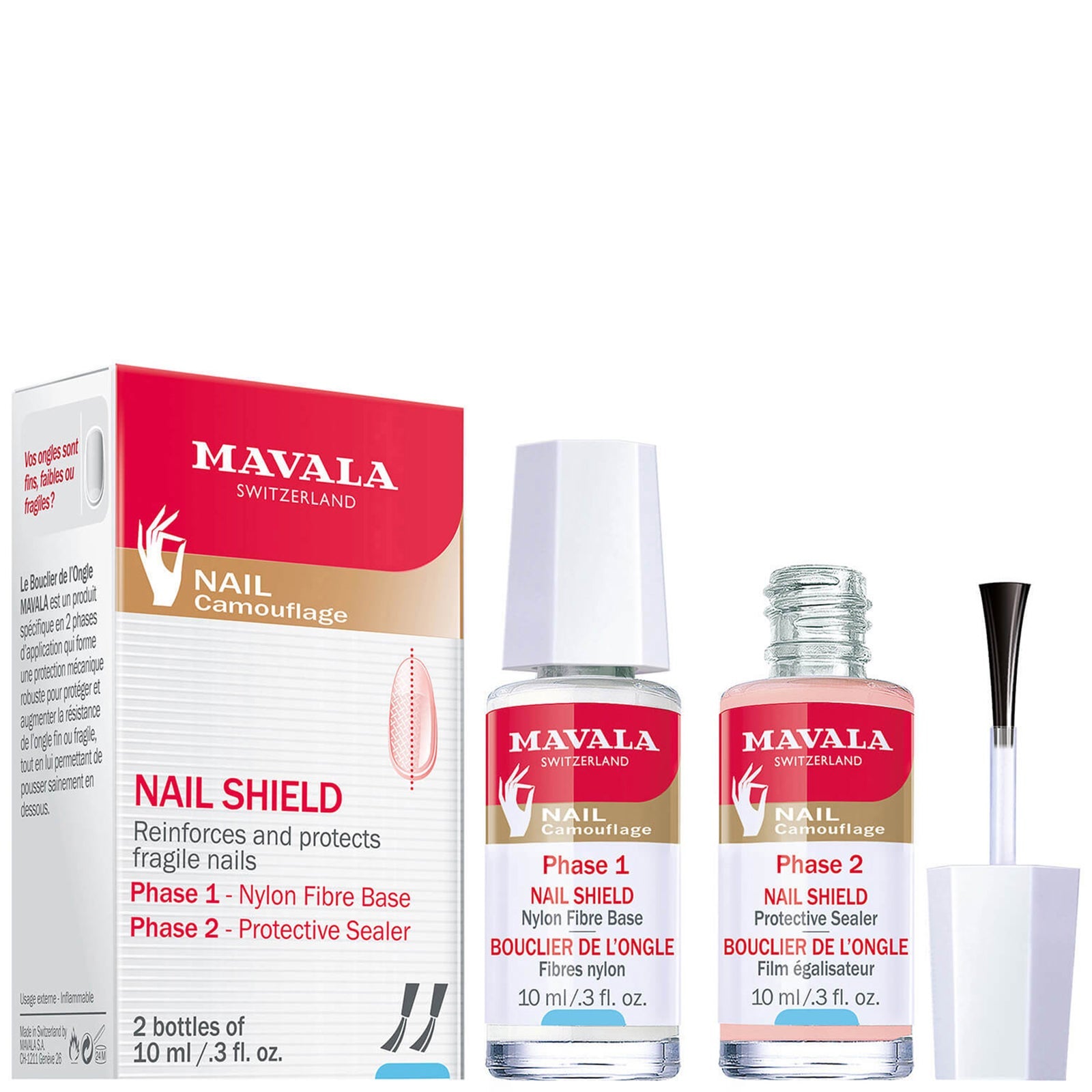 MAVALA Nail Shield 2 Tratamiento Reforzador 2x10ml