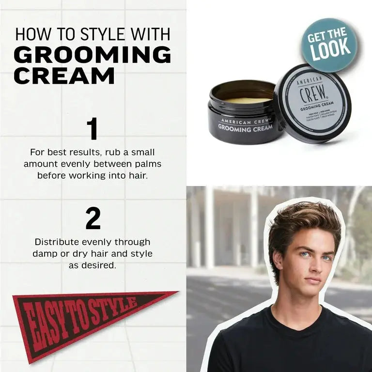 AMERICAN CREW Grooming Cream 3.0 oz. NAZ Beauty Shop Panama