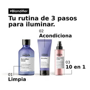Empaque L'Oréal Professionnel Blondifier Conditioner - NAZ Beauty Shop Panamá