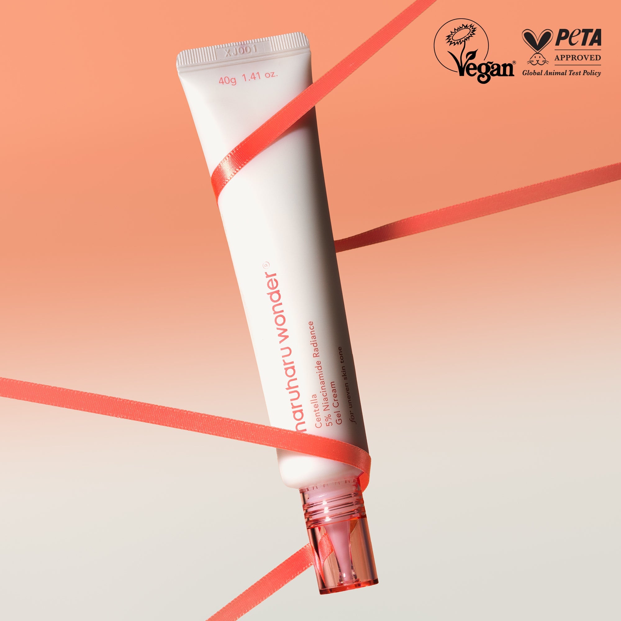 HARUHARU Centella Niacinamide Gel Cream 40g vegan certified gradient comprar en NAZ Beauty Shop Panama