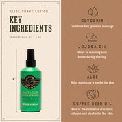 18.21 MAN MADE Glide Shaving Lotion - Spiced Vanilla NAZ Beauty Shop Panama