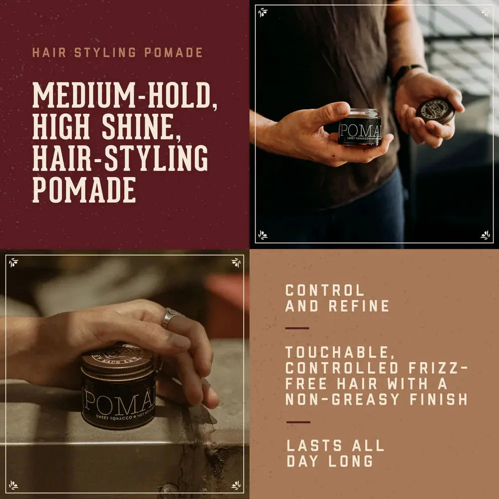18.21 MAN MADE Pomade - Sweet Tobacco NAZ Beauty Shop Panama