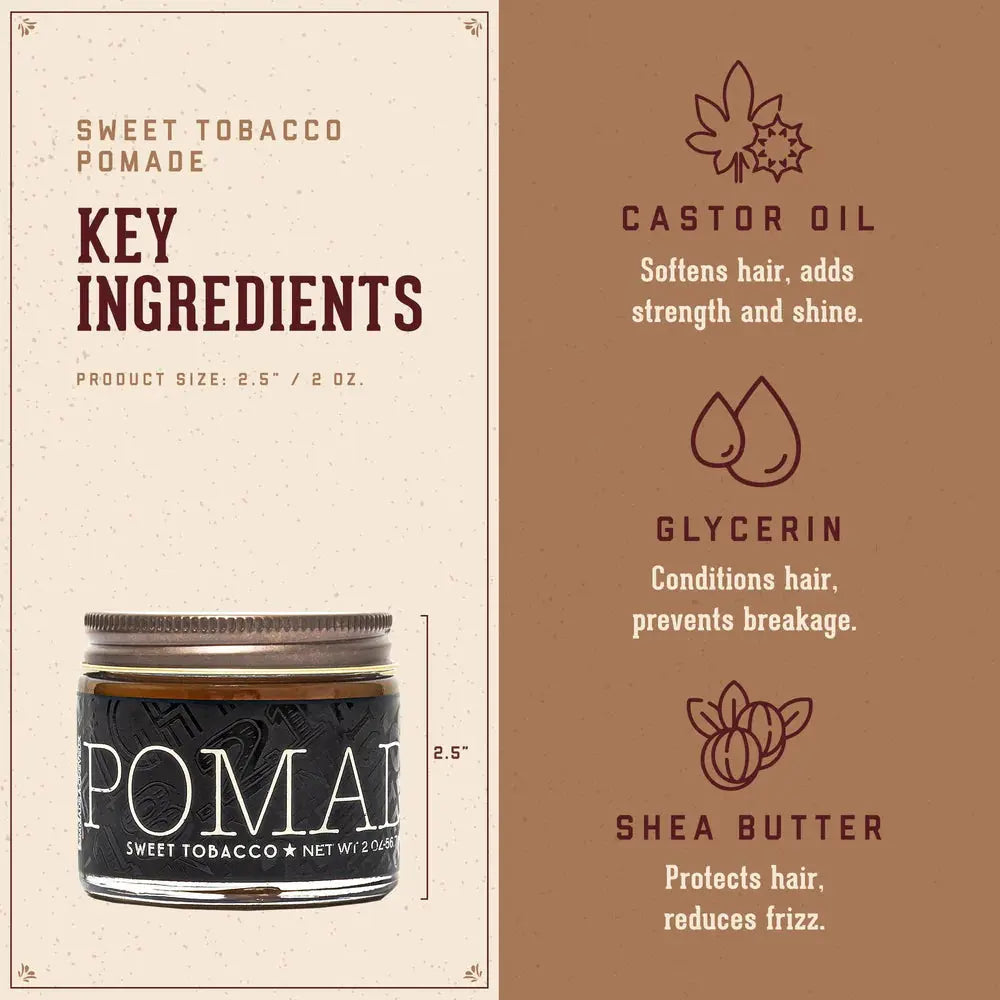 18.21 MAN MADE Pomade - Sweet Tobacco NAZ Beauty Shop Panama