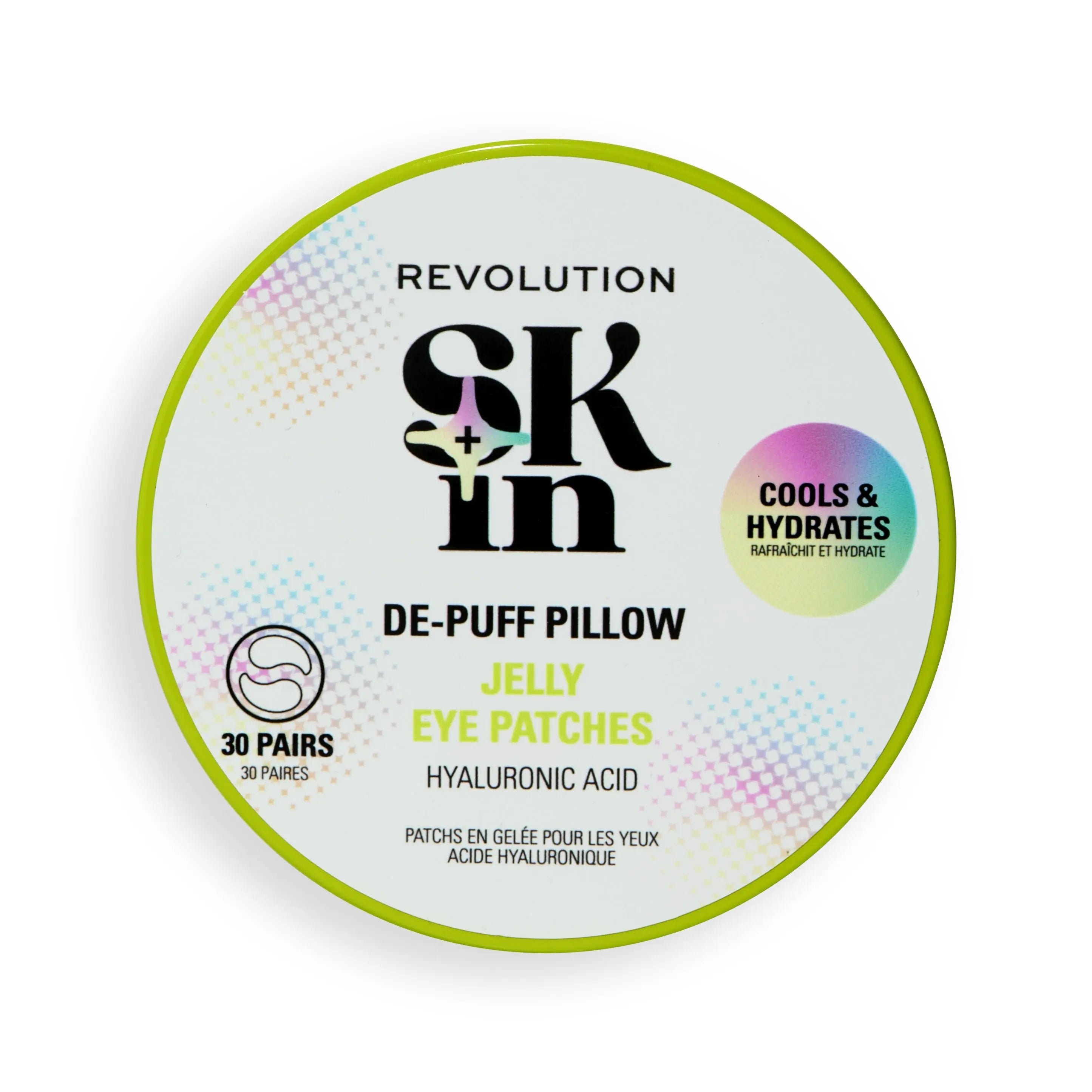 REVOLUTION Skin De-Puff Pillow Eye Patches (60 patches) NAZ Beauty Shop Panama