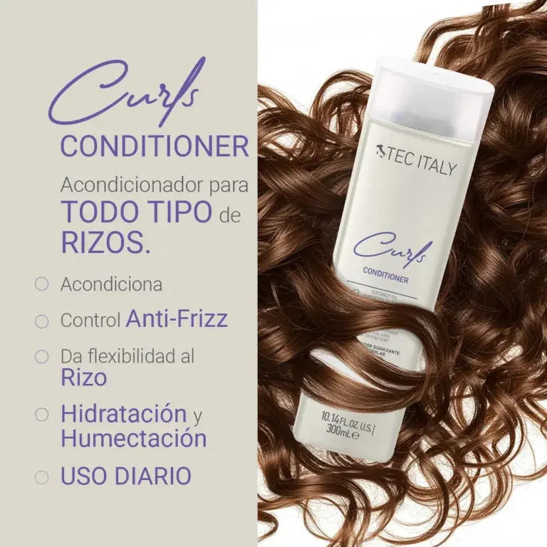 TEC ITALY Curls Conditioner NAZ Beauty Shop Panama