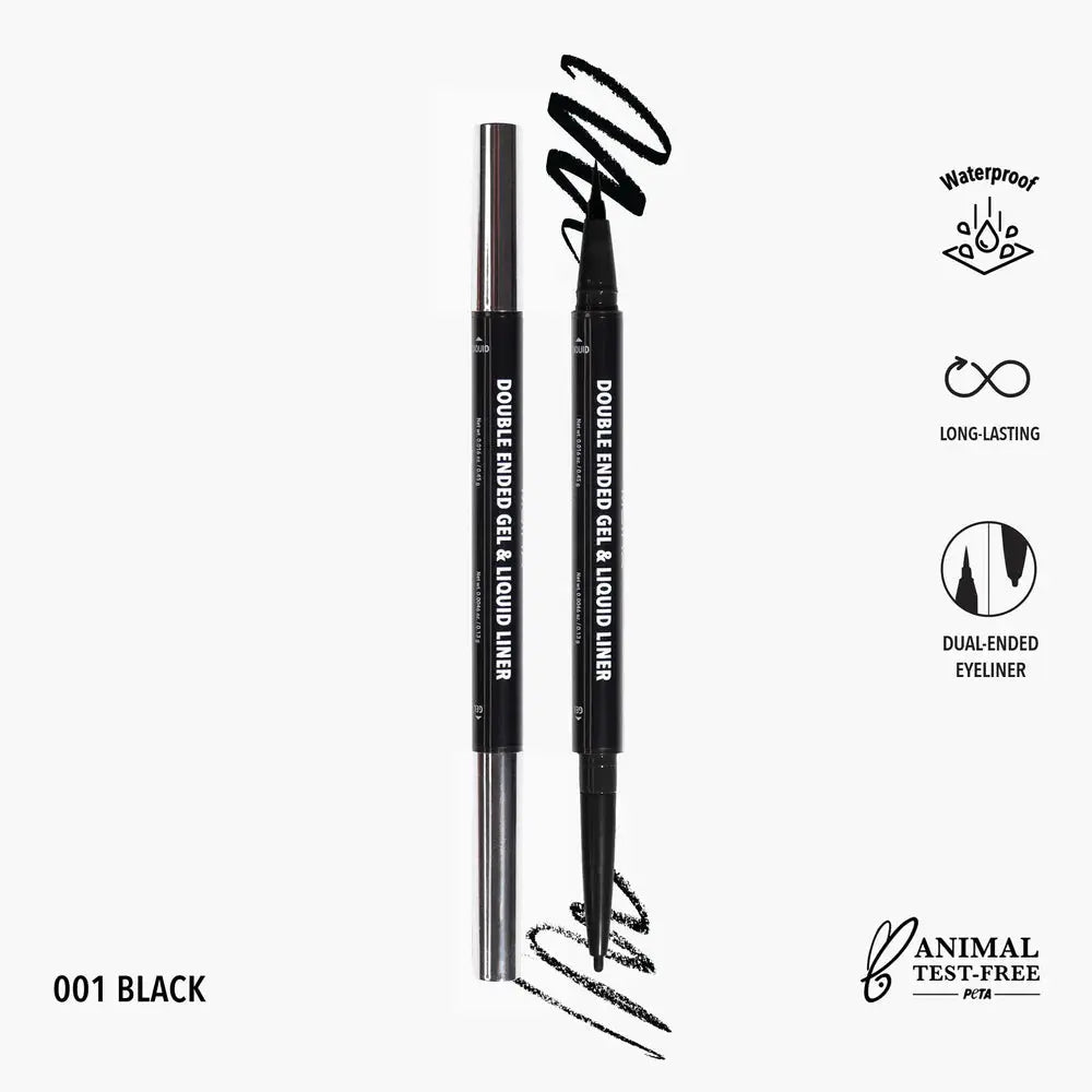 MOIRA Double Ended Gel & Liquid Liner NAZ Beauty Shop Panama