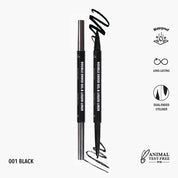 MOIRA Double Ended Gel & Liquid Liner NAZ Beauty Shop Panama