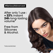 L'Oréal Professionnel Serioxyl Densifying Shampoo 300ml vista lateral del envase
