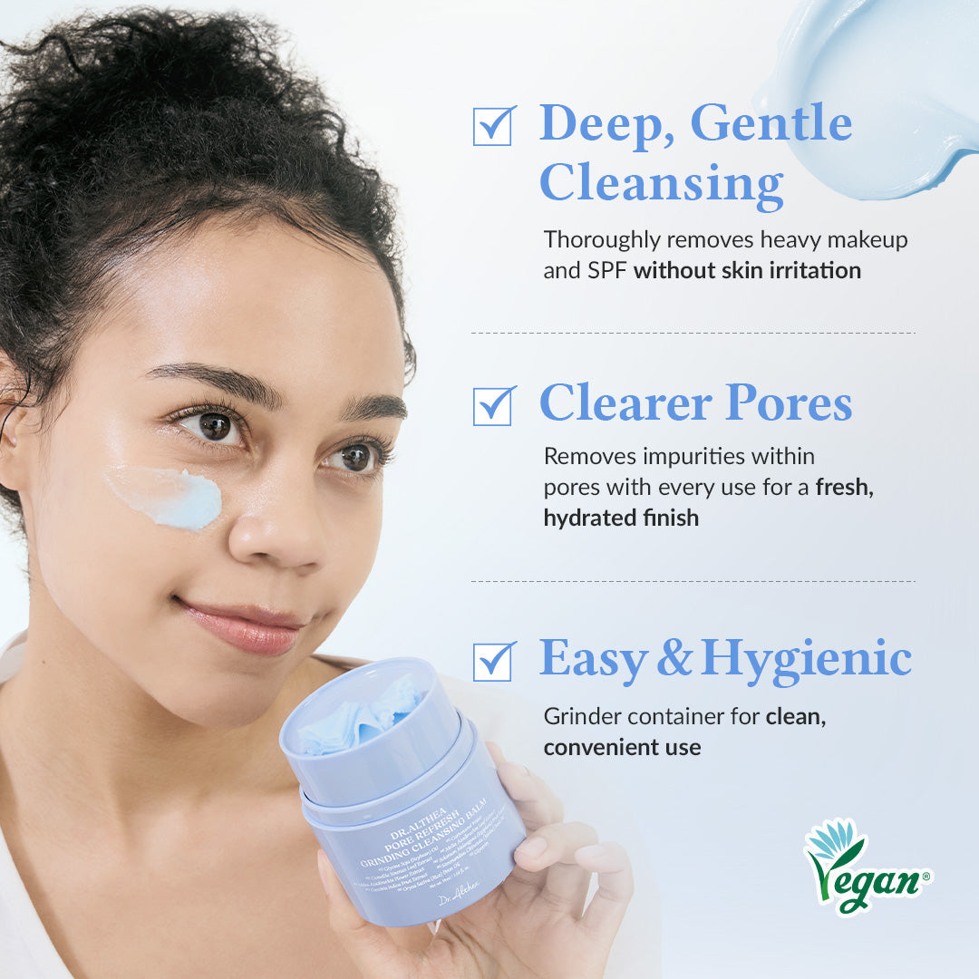 DR. ALTHEA Pore Refresh Grinding Cleansing Balm mecanismo grinding comprar en NAZ Beauty Shop Panama