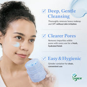 DR. ALTHEA Pore Refresh Grinding Cleansing Balm mecanismo grinding comprar en NAZ Beauty Shop Panama