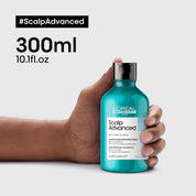 L'Oréal Professionnel Scalp Dermo-Regulator Shampoo 300ml vista lateral del envase