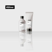 Resultados Silver Shampoo L'Oréal Professionnel en cabello gris matizado