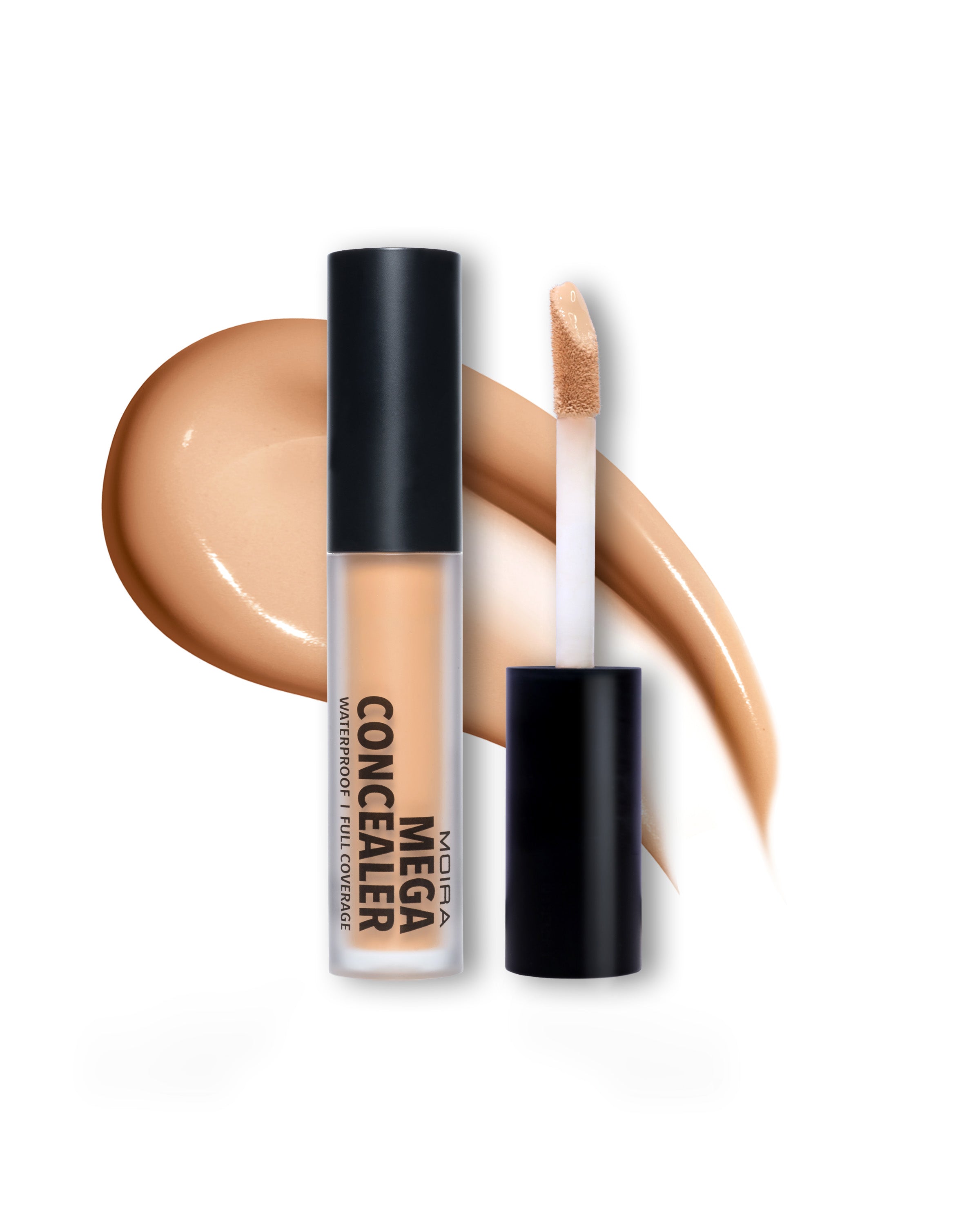MOIRA Mega Waterproof Concealer – Corrector Líquido de Alta Cobertura Resistente al Agua | Makeup