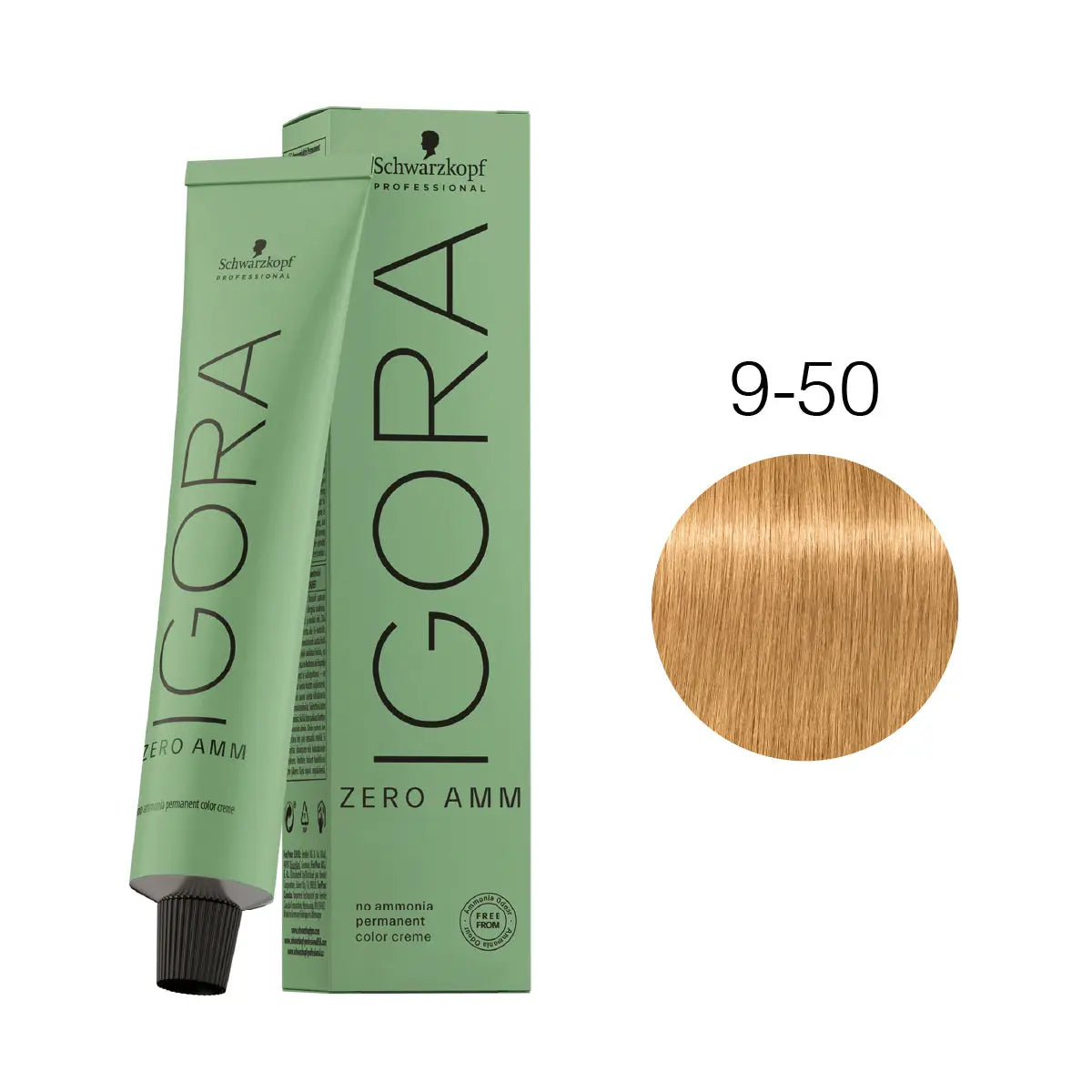 SCHWARZKOPF IGORA Zero Amm 9-50 NAZ Beauty Shop Panama
