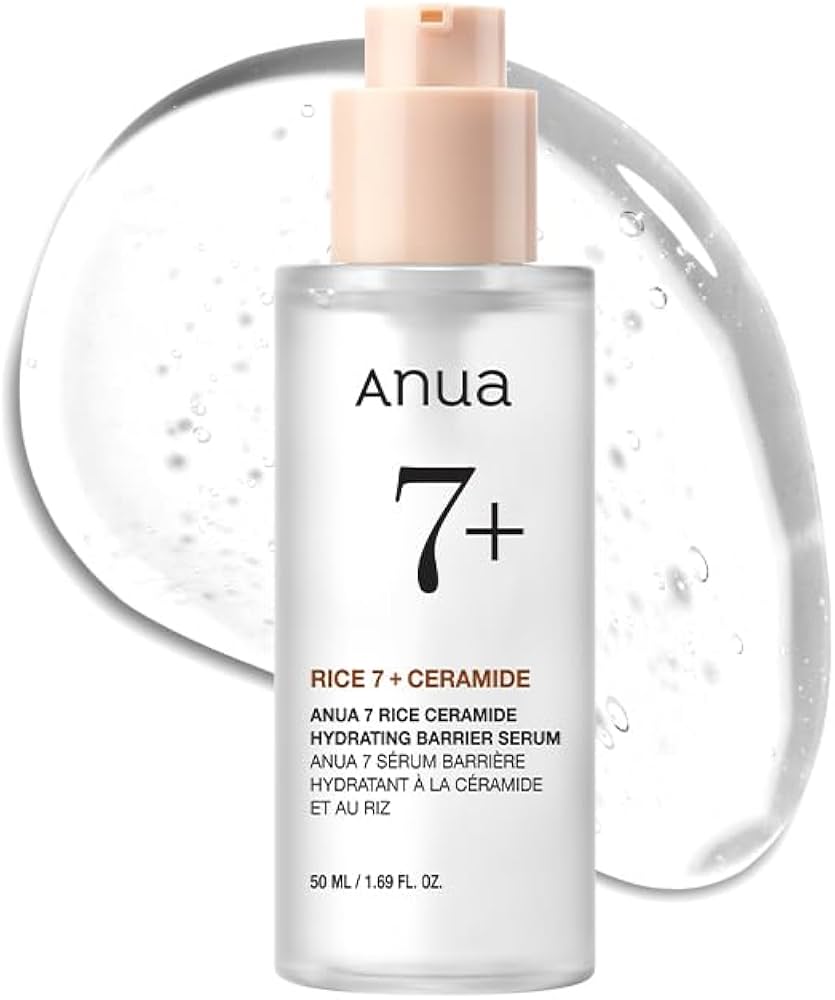 ANUA Rice Ceramide Hydrating Barrier Serum | K-Beauty Skincare | Panamá | NAZ Beauty