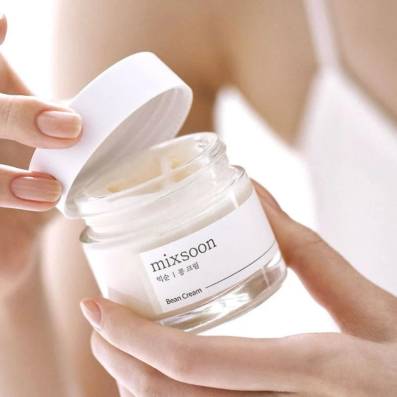 MIXSOON Bean Cream – Crema Hidratante con Soja Fermentada Barrera Cutánea K-Beauty | Skincare