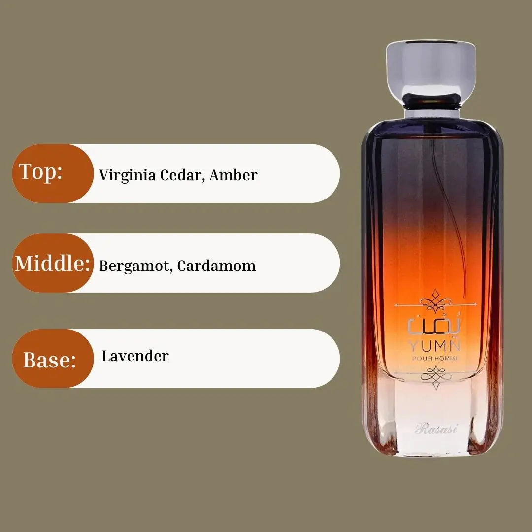 RASASI Yumn Pour Homme EDP NAZ Beauty Shop Panama