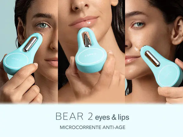 FOREO Bear 2 Eyes and Lips cabezal precision EMS arrugas expresion periocular comprar en NAZ Beauty Shop Panama