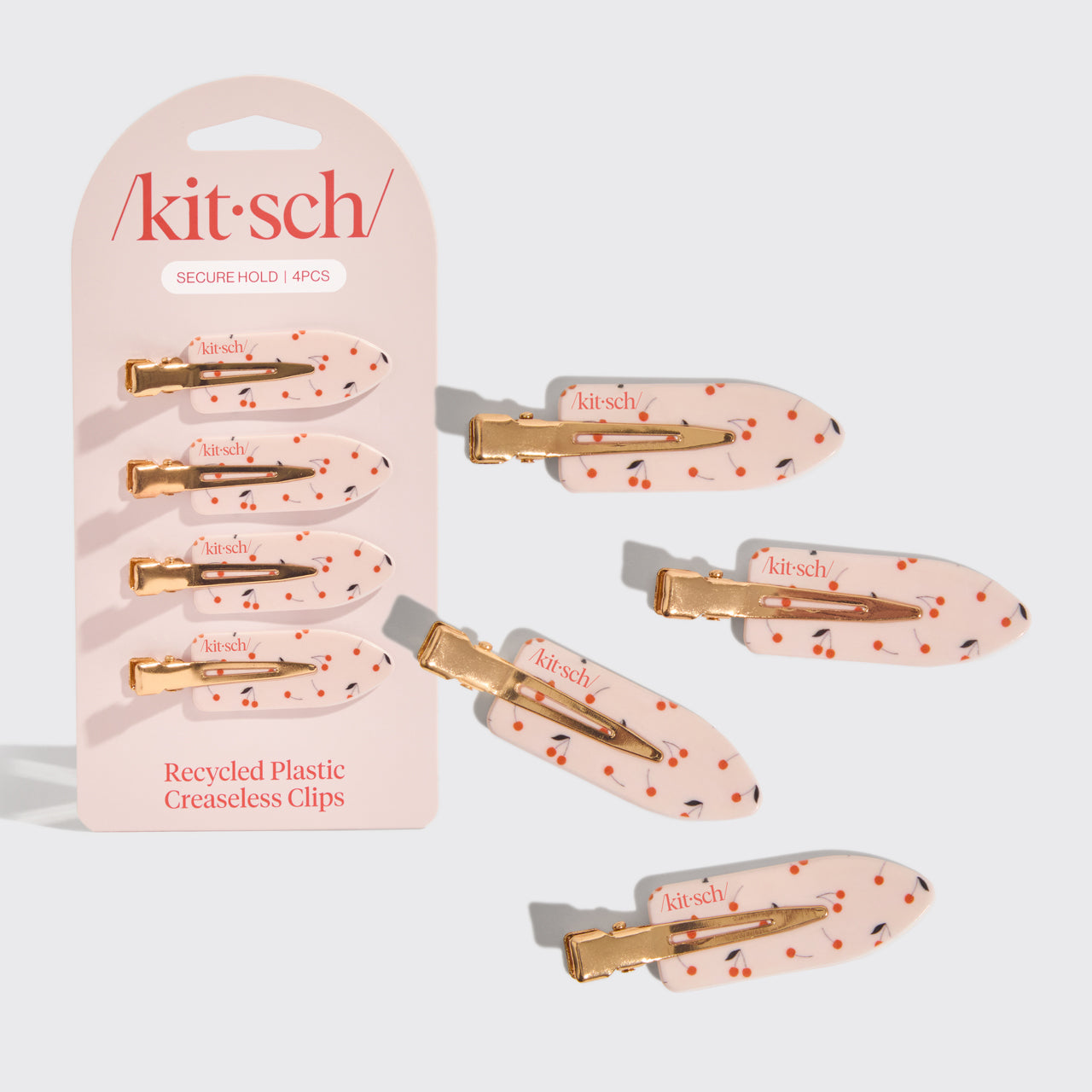 KITSCH Creaseless Clips Cherry Print