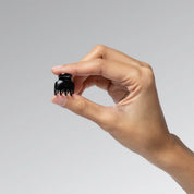 KITSCH Micro Cloud Clips 16pc Set - Black & Tort - Juego de pinzas