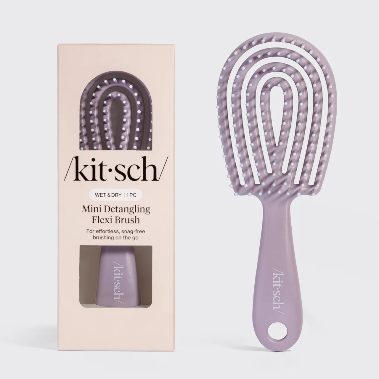 KITSCH Mini Detangling Flexi Brush - Mini Cepillo Desenredante