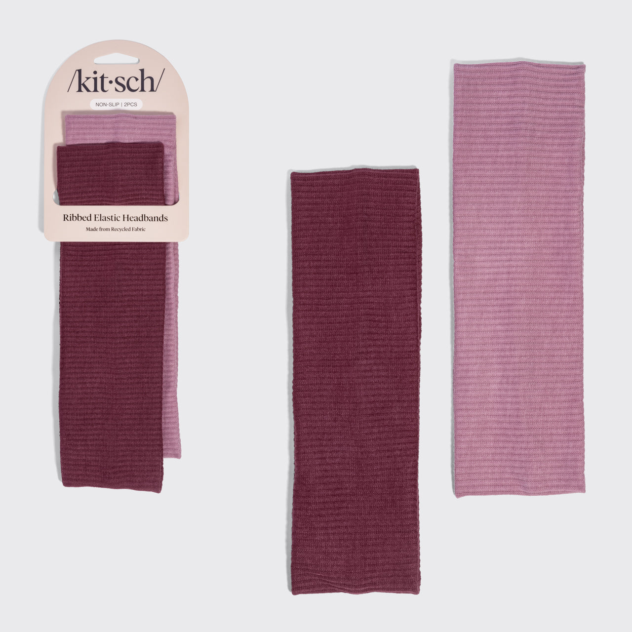 KITSCH Headbands Cherry Lacquer Dusty Pink