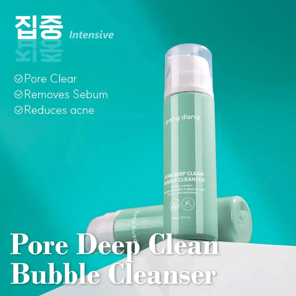 PONG DANG Pore Deep Clean – indice irritacion 0.00 espuma nube control sebo piel acneica Korea NAZ Beauty Shop Panama