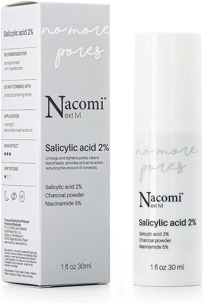 NACOMI Salicylic Acid 2% Sérum BHA Anti-Acné | Skincare | Panamá | NAZ Beauty