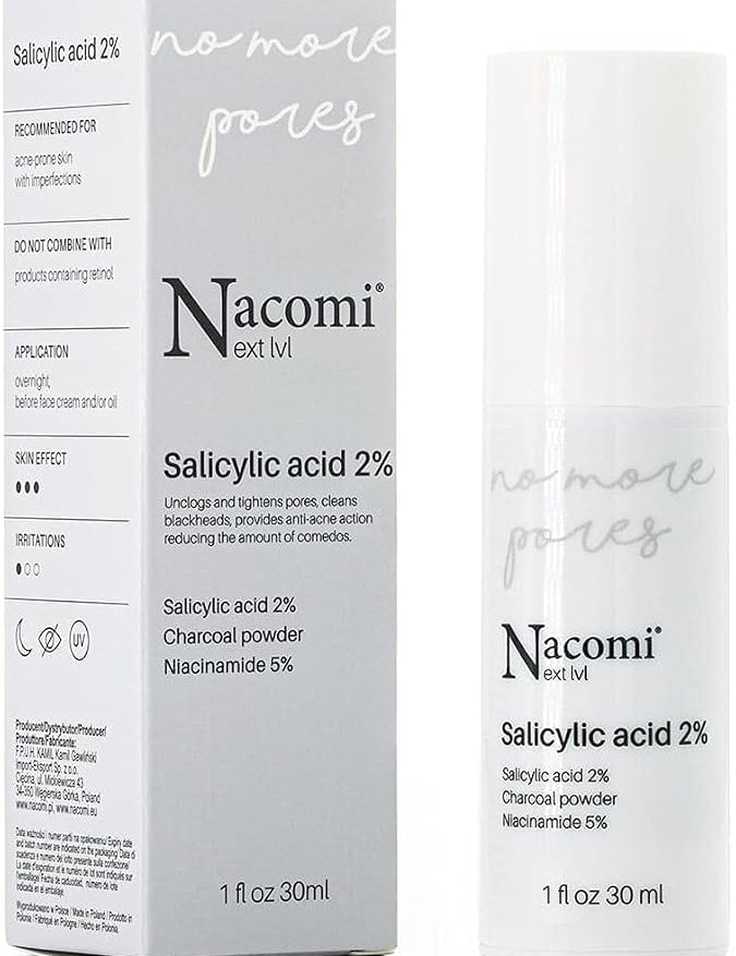NACOMI Salicylic Acid 2% Sérum BHA Anti-Acné | Skincare | Panamá | NAZ Beauty