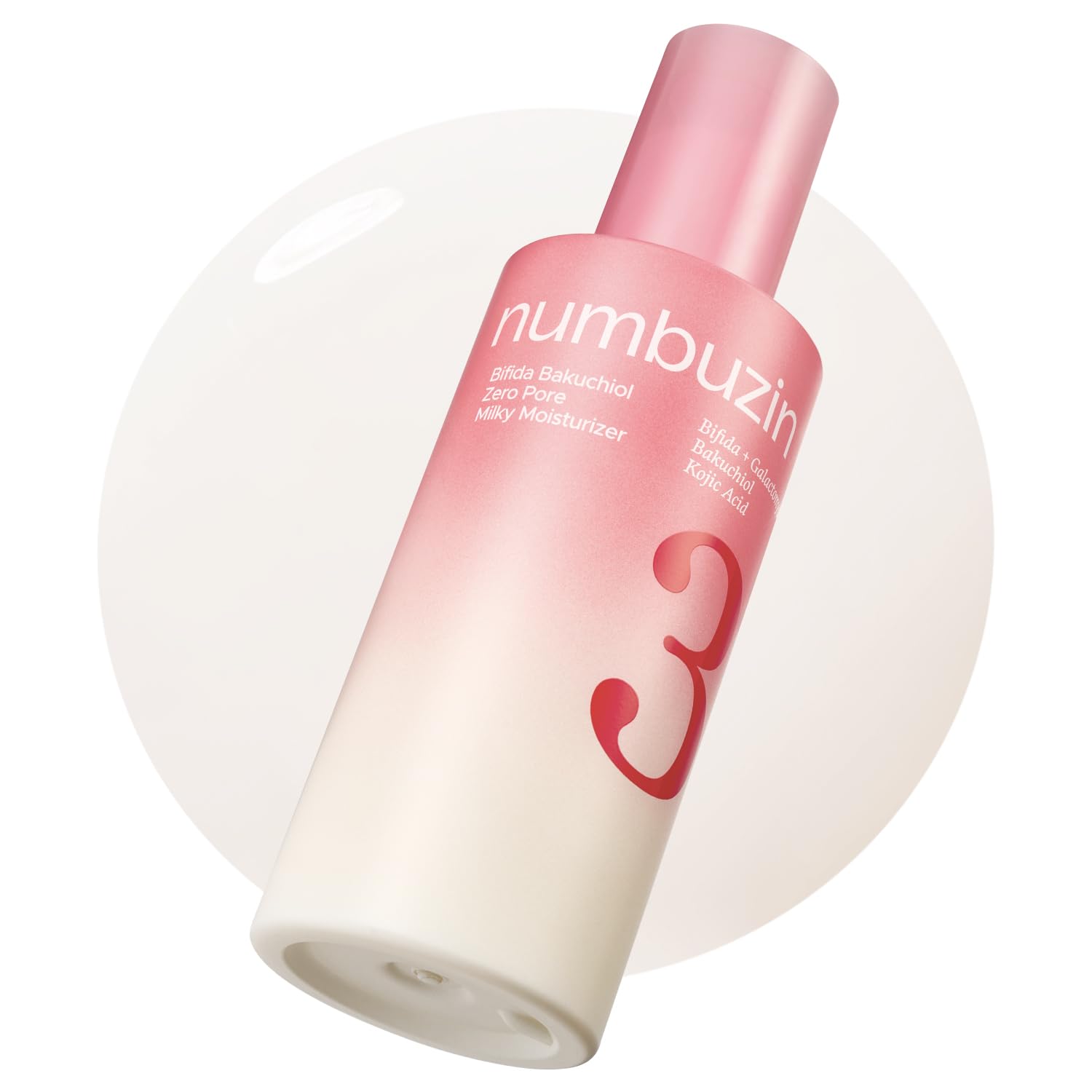 NUMBUZIN Bifida Bakuchiol Zero Pore Milky Moisturizer en Panamá — NAZ Beauty Shop