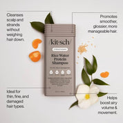 KITSCH Strengthening Rice Water Liquid Shampoo - Champú fortalecedor con agua de arroz