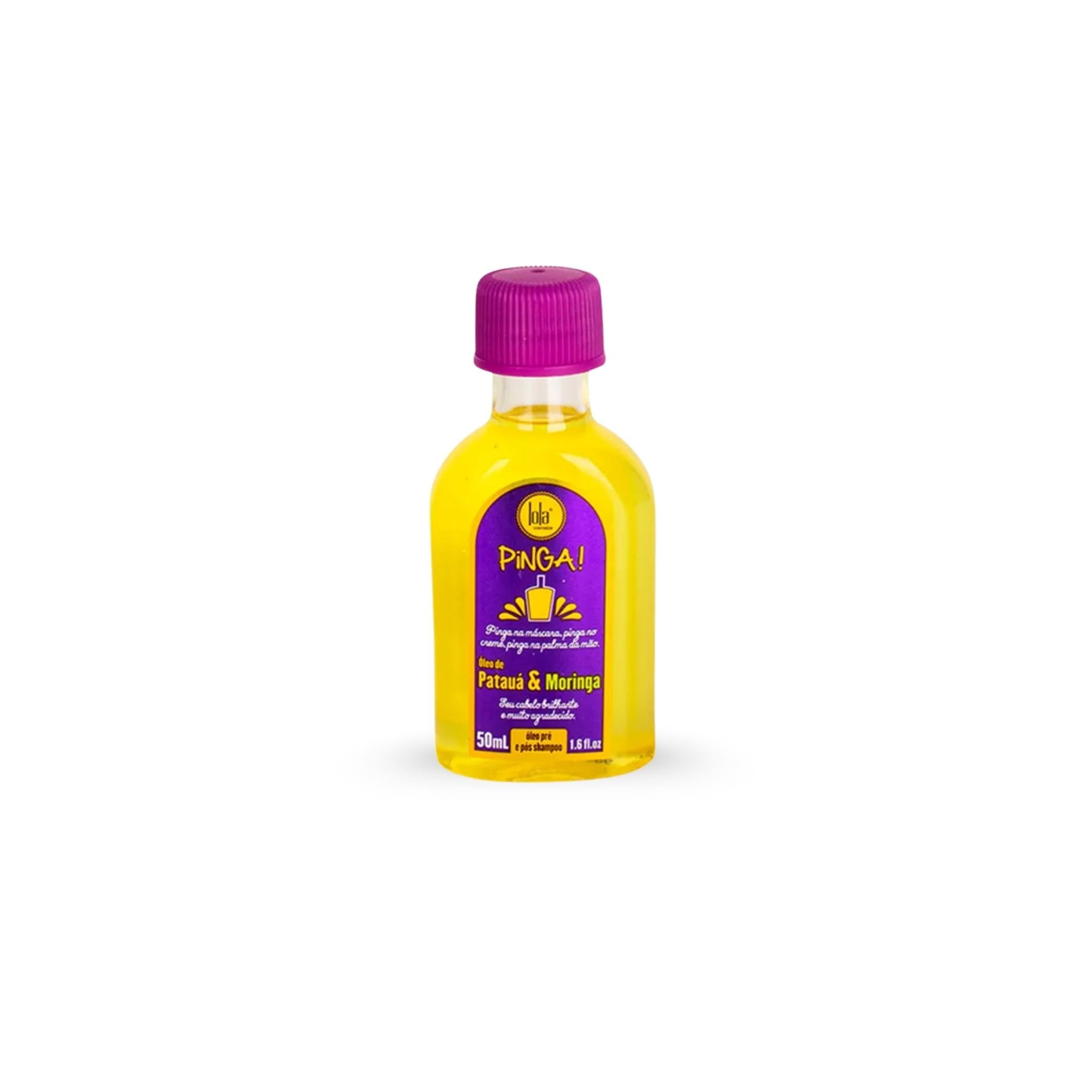 LOLA Pinga Óleo Patauá e Moringa 50ml – Aceite Capilar Nutritivo Multifuncional | Hair Care
