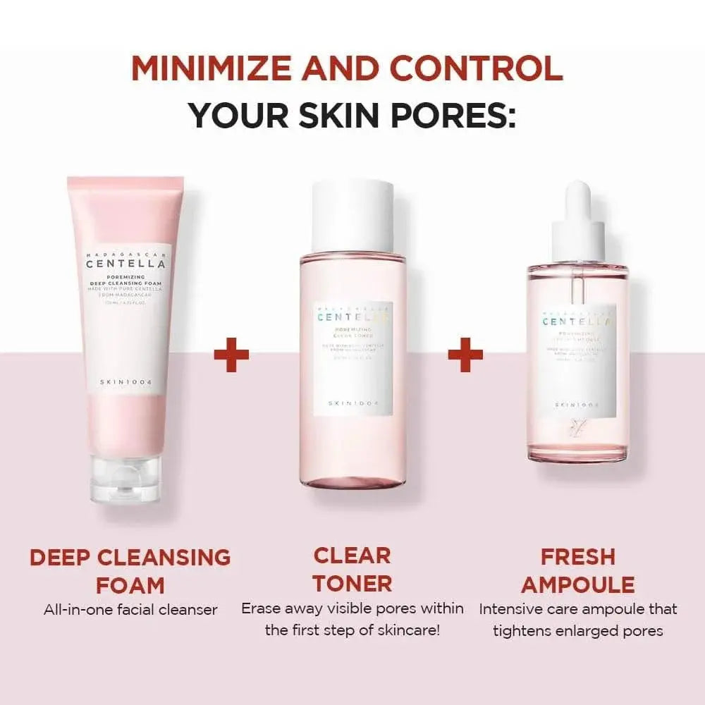 SKIN1004 Madagascar Centella Poremizing Deep Cleansing Foam NAZ Beauty Shop Panama