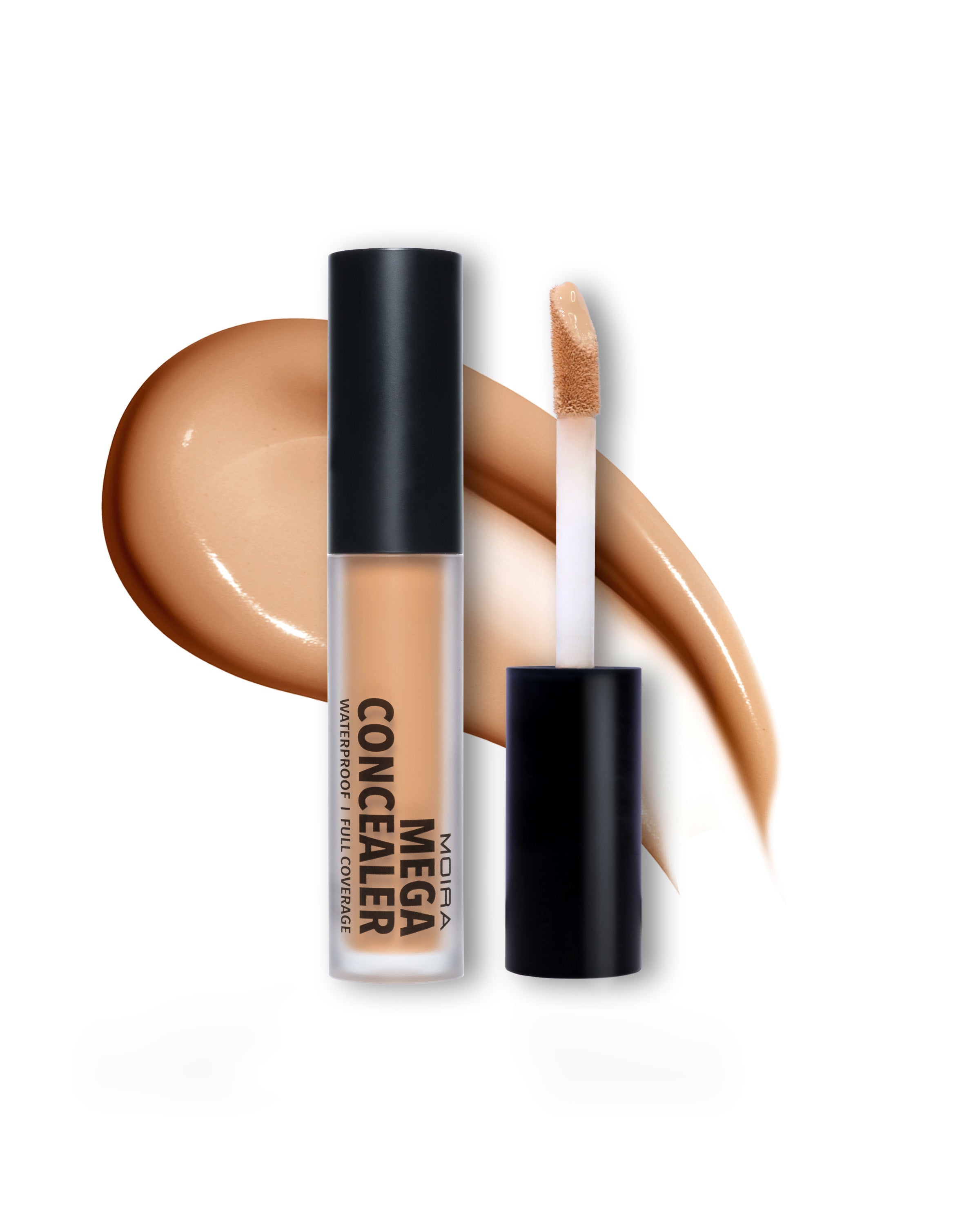 MOIRA Mega Waterproof Concealer – Corrector Líquido de Alta Cobertura Resistente al Agua | Makeup