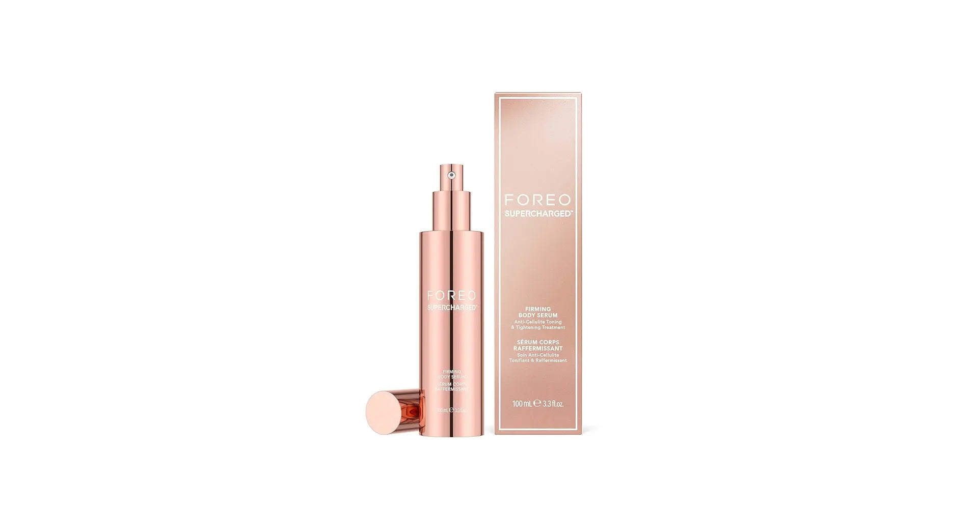 FOREO Supercharged Firming Body Serum 100g peptidos algas marinas reafirmante corporal comprar en NAZ Beauty Shop Panama