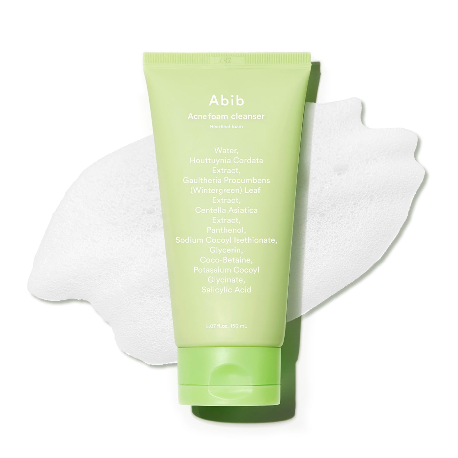 ABIB Acne Foam Cleanser Heartleaf Foam | K-Beauty Skincare | Panamá | NAZ Beauty