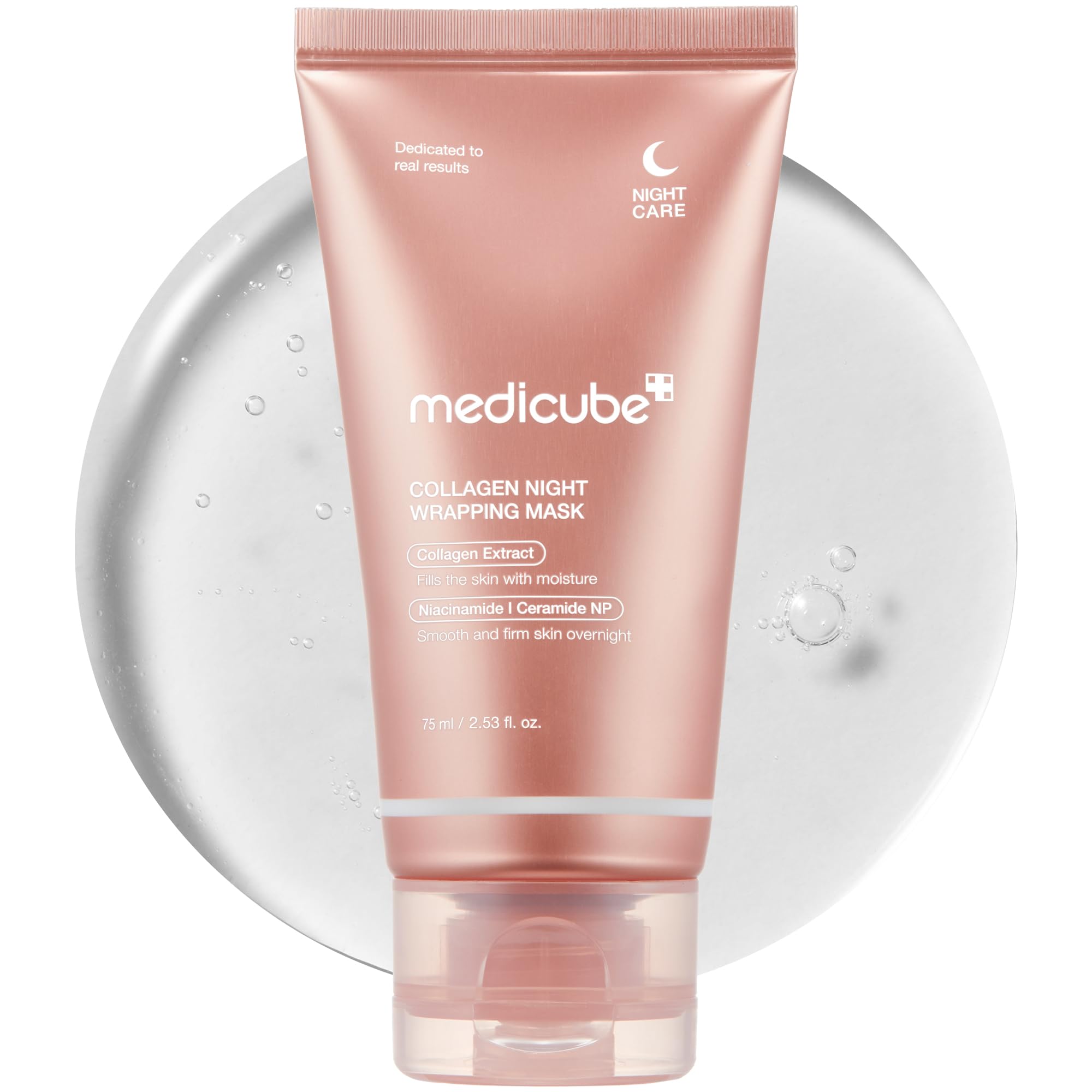 MEDICUBE Collagen Night Wrapping Mask | K-Beauty Skincare | Panamá | NAZ Beauty