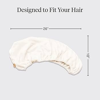 KITSCH Eco-friendly Hair Towel Turban - Toalla de microfibra